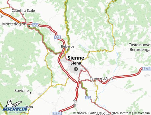 Carte MICHELIN Le Scotte - ViaMichelin