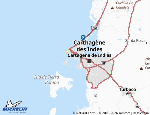 Carte MICHELIN Manga - ViaMichelin