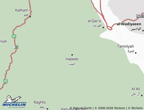 Carte MICHELIN Habeeb - ViaMichelin