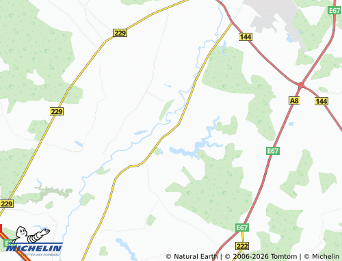 MICHELIN Labūnava map - ViaMichelin