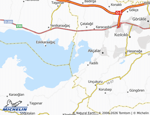 Mappa MICHELIN Gölyazı - ViaMichelin