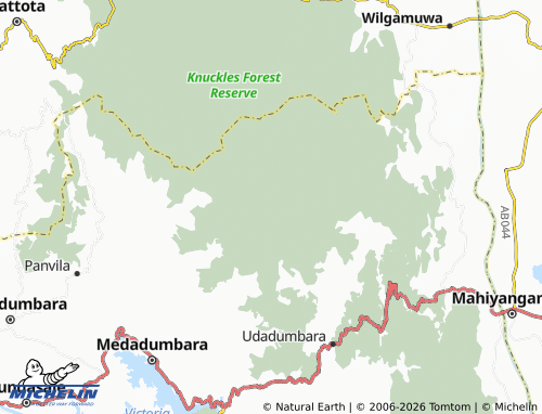 MICHELIN Pusseela map - ViaMichelin