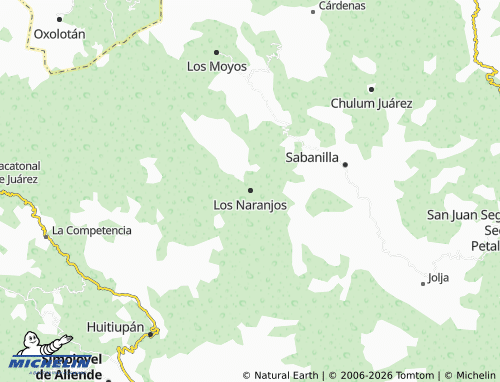 MICHELIN Los Naranjos map - ViaMichelin