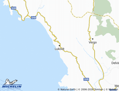 Carte MICHELIN Lukovë - ViaMichelin