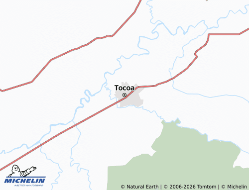 Kaart MICHELIN Tocoa - ViaMichelin