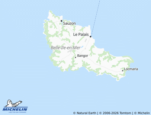 Mappa MICHELIN Bangor - ViaMichelin