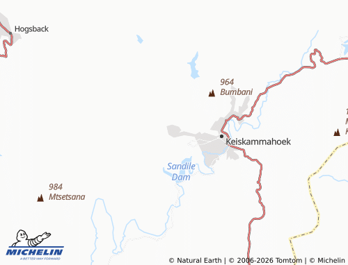 Kaart MICHELIN Lower Gxulu - ViaMichelin