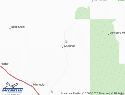 MICHELIN-Landkarte Goodhue - ViaMichelin