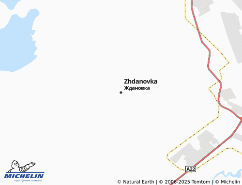 MICHELIN Zhdanovka map - ViaMichelin