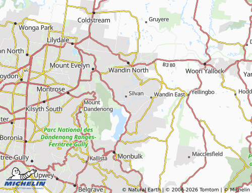 Mapa MICHELIN Silvan - ViaMichelin