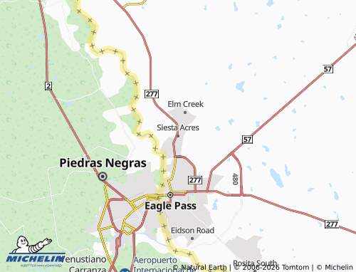 Mappa MICHELIN Siesta Acres - ViaMichelin