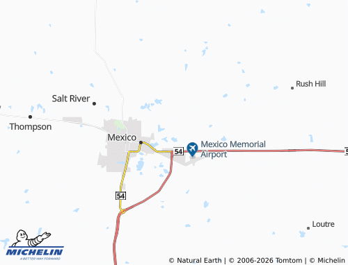 Mappa MICHELIN South Fork - ViaMichelin