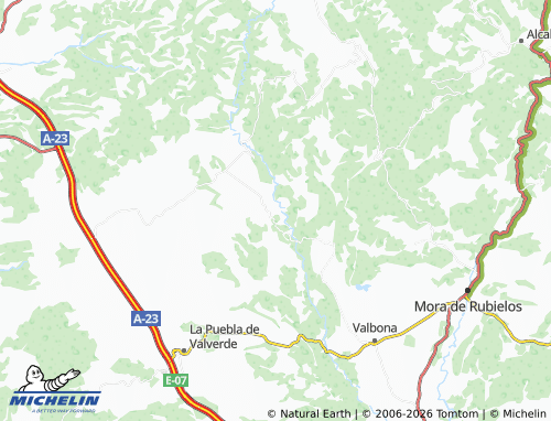 MICHELIN Formiche Bajo map - ViaMichelin