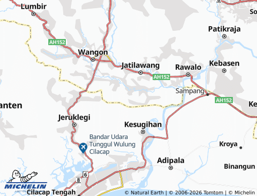 Carte MICHELIN Gunung Wetan - ViaMichelin
