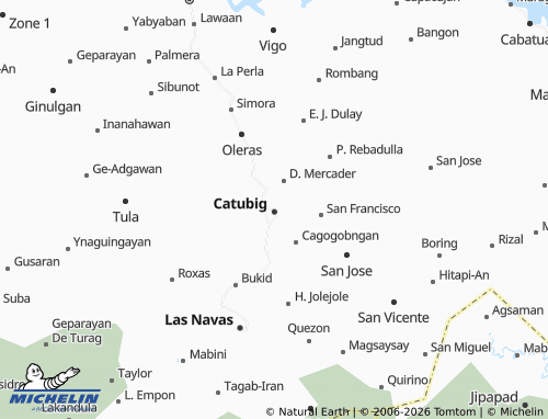 MICHELIN Barangay 3 map - ViaMichelin