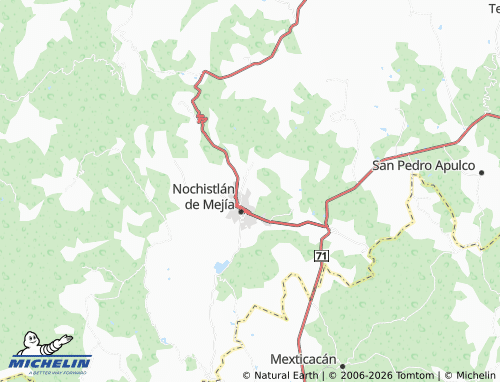 Mappa MICHELIN Santo Santiago - ViaMichelin