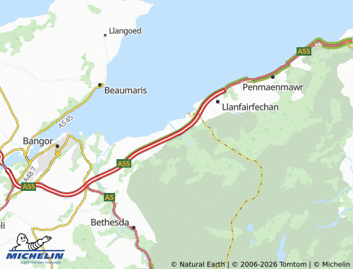 Mappa MICHELIN Aber - ViaMichelin