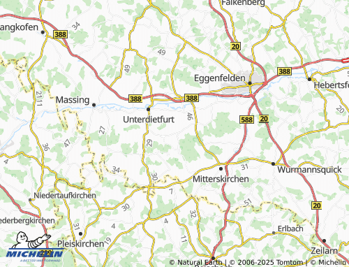 MICHELIN-Landkarte Neukirchen - ViaMichelin