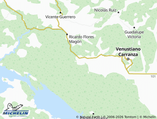 MICHELIN Vega del Paso map - ViaMichelin