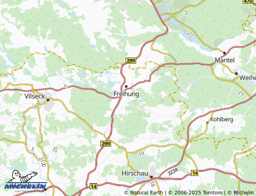MICHELIN-Landkarte Elbart - ViaMichelin