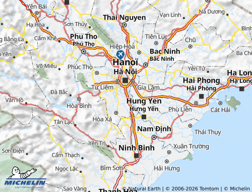 Mapa MICHELIN Thường Tín - ViaMichelin