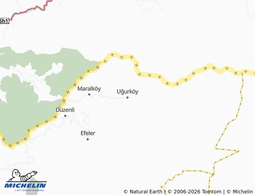 MICHELIN Uğurköy map - ViaMichelin