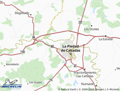 Mapa MICHELIN Lindavista - ViaMichelin