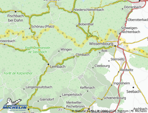 Mapa MICHELIN Climbach - ViaMichelin
