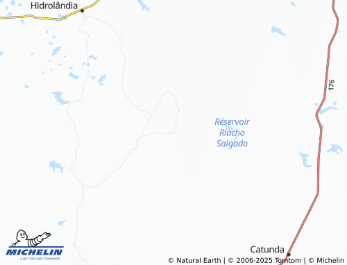 MICHELIN Betânia map - ViaMichelin