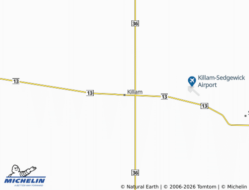 MICHELIN-Landkarte Killam - ViaMichelin