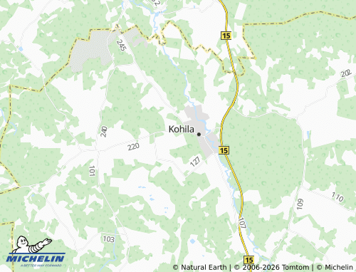 MICHELIN Aandu map - ViaMichelin