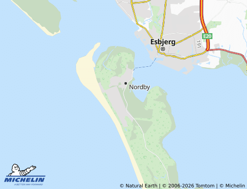 Mapa MICHELIN Byen - ViaMichelin