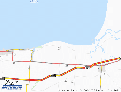 Mappa MICHELIN Stoney Point - ViaMichelin