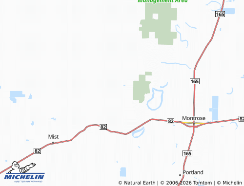 Mappa MICHELIN Bayou - ViaMichelin