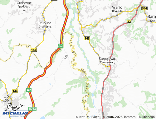 Carte MICHELIN Poljane - ViaMichelin