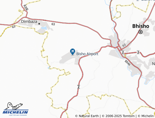 MICHELIN KwaNoncampa map - ViaMichelin
