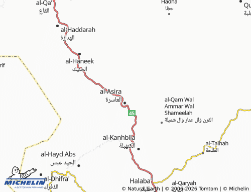 Carte MICHELIN al-Rasliya - ViaMichelin