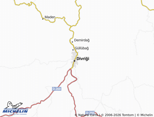Mappa MICHELIN İmamoğlu - ViaMichelin