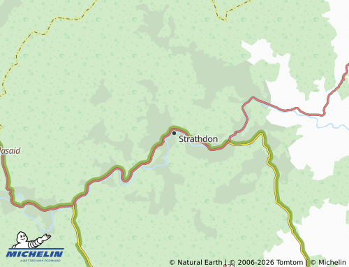 Carte MICHELIN Strathdon - ViaMichelin