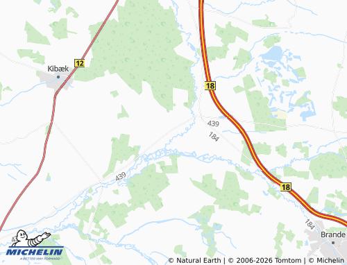 Mappa MICHELIN Kirkegårde - ViaMichelin