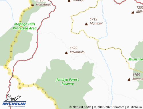 Mapa MICHELIN Lupindi - ViaMichelin