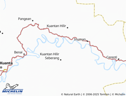 MICHELIN Danau map - ViaMichelin