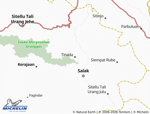 MICHELIN Tinada map - ViaMichelin