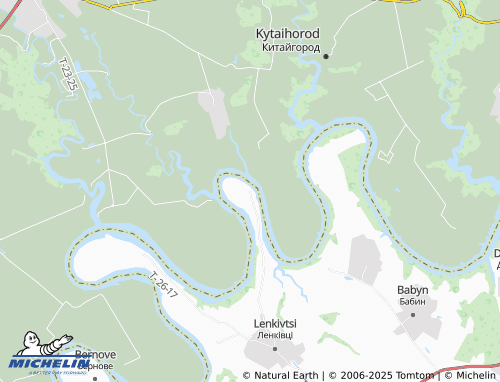 MICHELIN Makarivka map - ViaMichelin