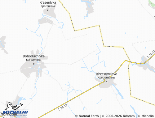 Mapa MICHELIN Tarasivka - ViaMichelin