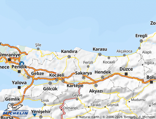 Mappa MICHELIN Kaynarca - ViaMichelin