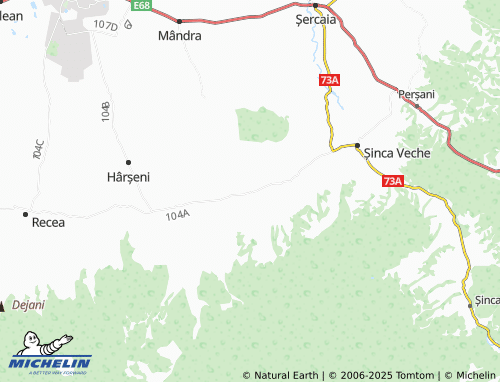 MICHELIN Bucium map - ViaMichelin