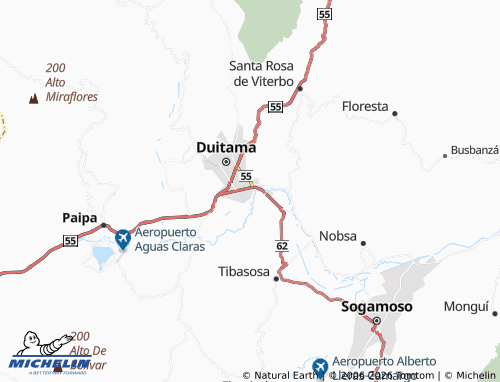 MICHELIN Juan Grande map - ViaMichelin