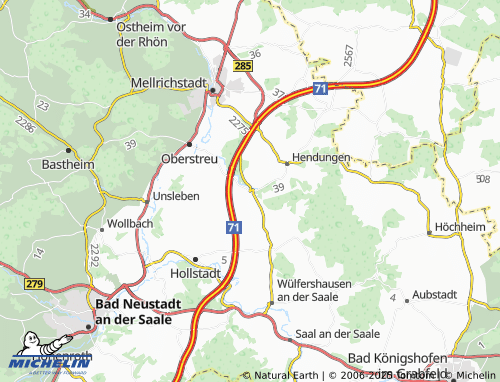 Mappa MICHELIN Bahra - ViaMichelin
