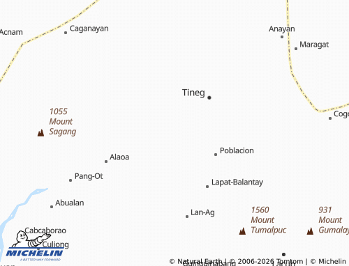MICHELIN Lanec map - ViaMichelin